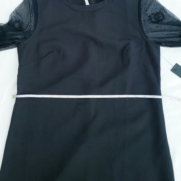 NWT Lulu's Once Upon a Midnight Black Embroidered Bell Sleeves - Picture 8 of 13